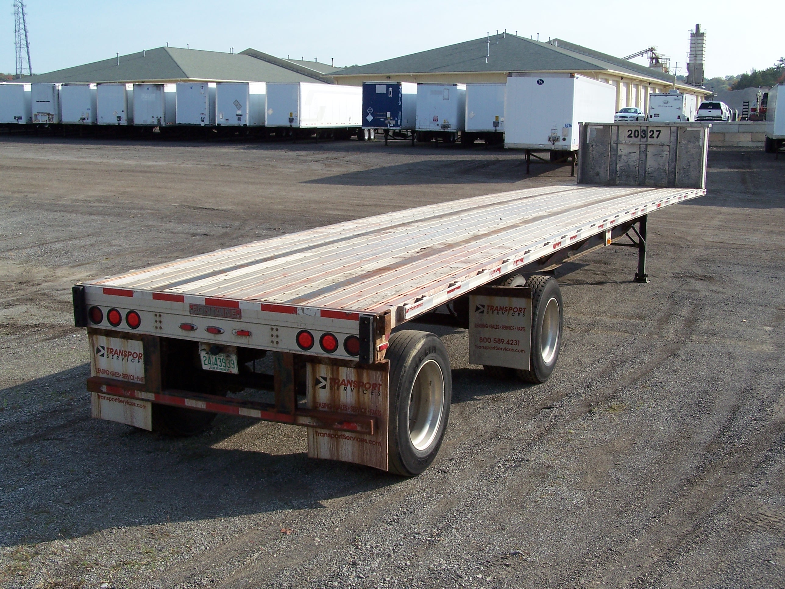2007 FONTAINE 48 FOOT FLATBED TRAILERS Transport Services